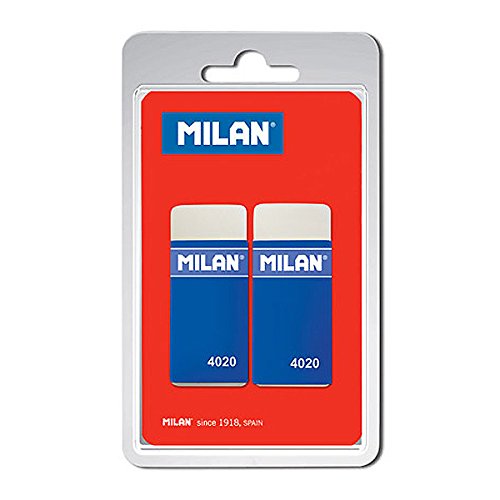 Milan BMM9232 - Pack de 2 gomas de borrar