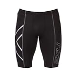2XU Men's Compression Shorts (Black, Small)