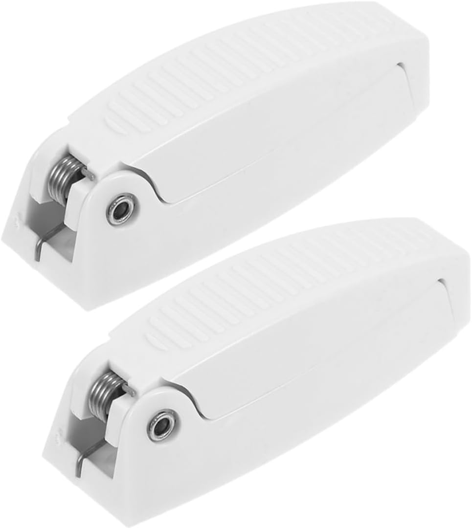 OUNONA 2pcs Rv Door Holder Latch Durable Baggage Door Catch for Pop-up Campers and Cargo Trailers Easy Installation Secure Rv Storage Clips