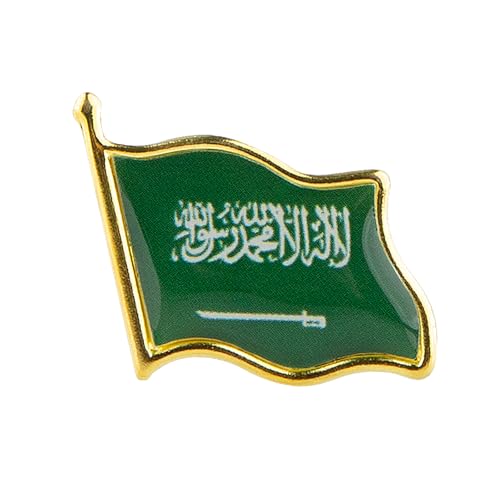 Saudi Arabia Country Flag Brooch Shirt Hat Backpack Jewelry Accessories Decoration Party Christmas Gift Saudi Arabia Country Flag Brooch Shirt Hat Backpack Jewelry Accessories Decoration Party Christmas Gift
