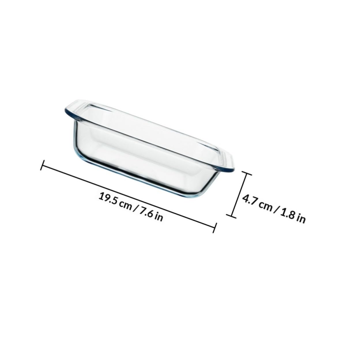 2 Stück Glas Backbleche für Backofen Einfach zu Reinigen Nicht Leicht Fleckig Flach Stapelbar für Minibackofen und Pizzazubereitung
