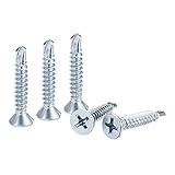 tornillo autoperforante para chapa Especificación: Modelo: #8 x 21mm; Diámetro del tornillo: #8 (4,2mm); Longitud del tornillo: 21mm/0,83";