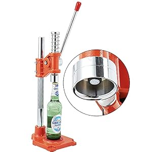 Machine de capsulage de bouteilles de bière manuelle Machine de capsulage d’outils de capsulage de capsules de bouteilles polyvalentes