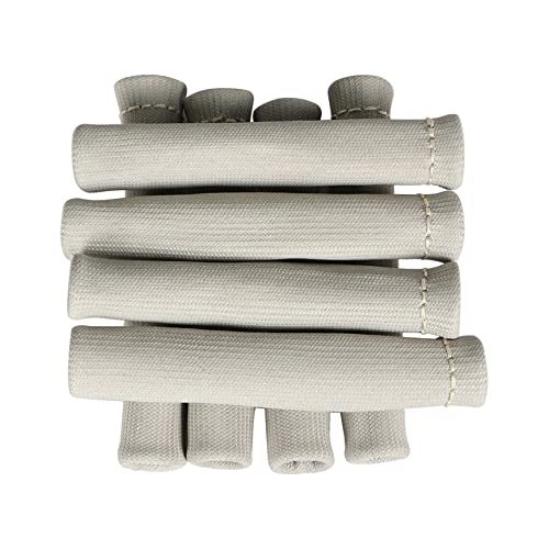 Silscvtt 8 peças de substituição de bainha de fio de vela de ignição de 1200 graus para SBC BBC 350