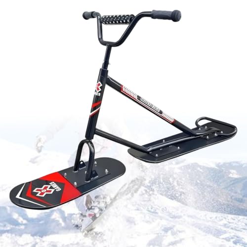 ExoticaBlend Trottinette des Neiges pour Adultes Black