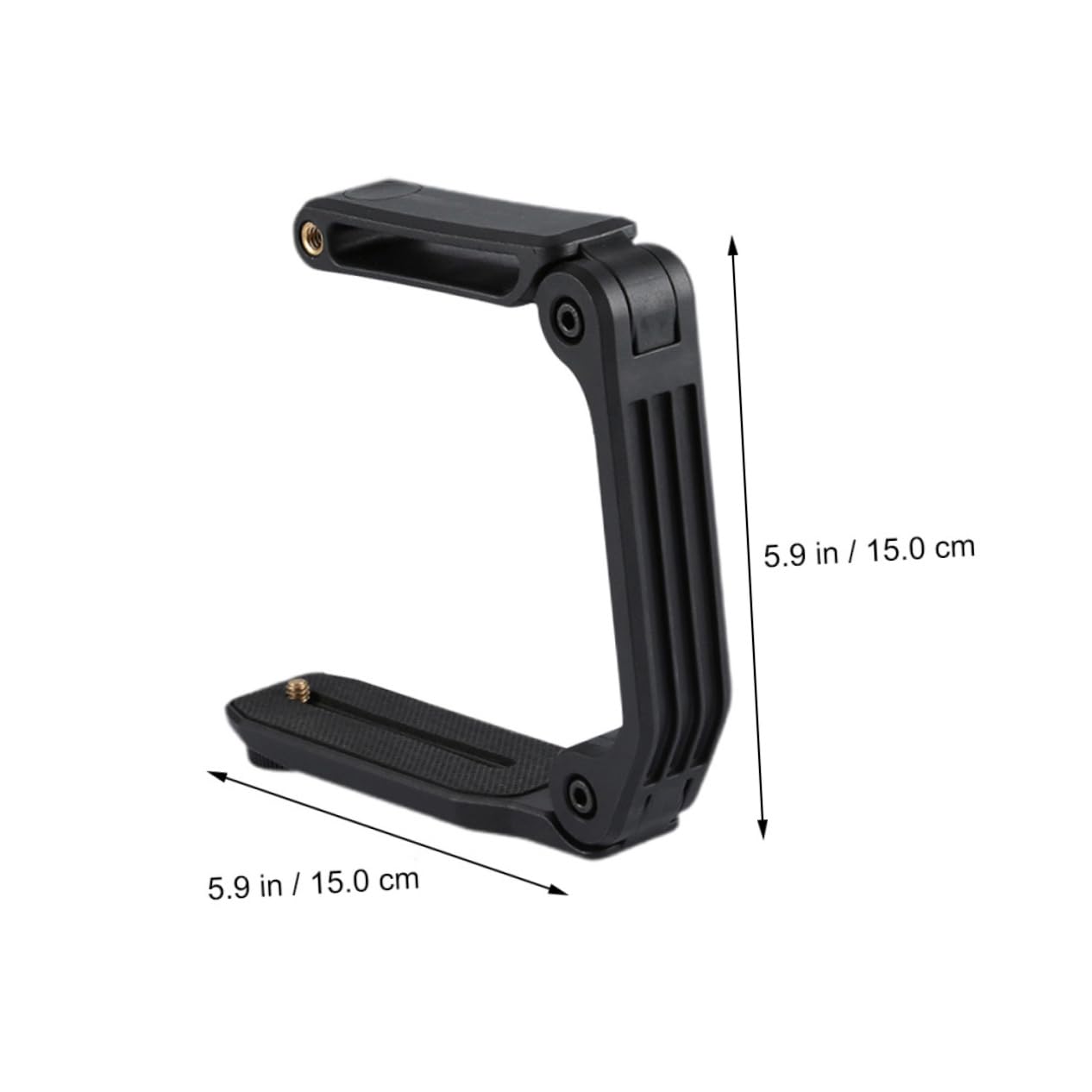 KOMBIUDA Estabilizador de Cámara Plegable y Multipropósito Ranura, Tornillo Estándar 1/4 y Soporte Estable para Vídeo, Cámara y Camcorder