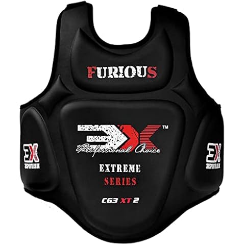 Boxing Chest Guard Rib Shield Armour Taekwondo Body Protector Krav Maga MMA Martial Arts Training (CE Certified Approved) Cover
