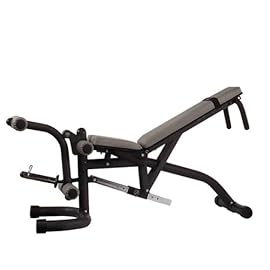 Body-Solid FID46 Adjustable Flat Incline Decline Weight Bench, 600 Lb. Weight Capacity