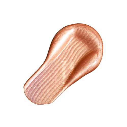 Image of Ruby's Organics Mini Metallic Liquid Eyeshadow for Women- Eye Makeup, Smooth Glide Insta Dry Formula, Smudge proof, Waterproof, Long Lasting and Highly Pigmented, Paraben Free, Vegan - Electra, 3ml