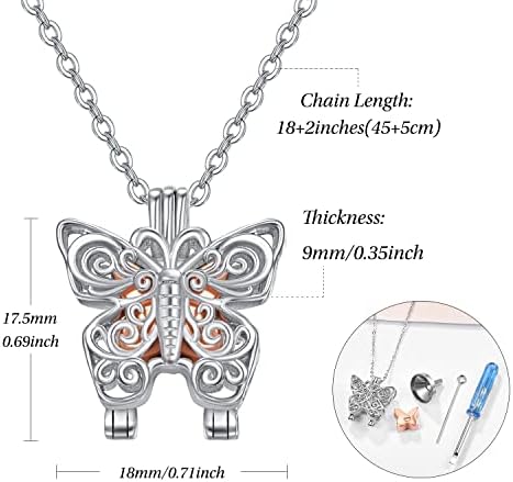 praymos Ashes Jewellery Urn Necklace for Ashes Keepsake Cremation Jewellery Urn for Ashes Hollow Waterdrop Pendant Teardrop Memorial Jewelry