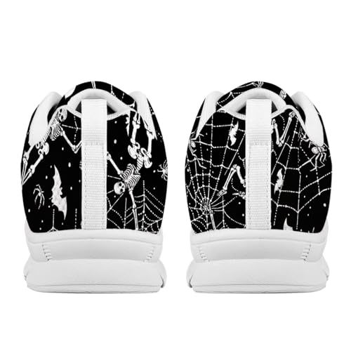 Forchrinse Walking Shoes for Women Men Casual Lace-Up Non Slip Sneakers for Running Sport Workout Gym4