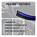 JOYCOURT Car Interior Trim Strips, Universal 32.8ft/10m Decorative Styling Door Dashboard Vehicle Moulding Trim, DIY Auto Interior Filler Insert Flexible Strip with Installing Tool (Blue, 10m)