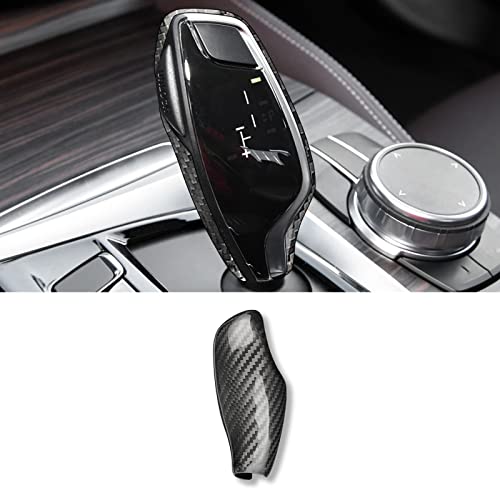 SUNJIKA Compatible with Center Console Real Genuine Carbon Fiber Gear