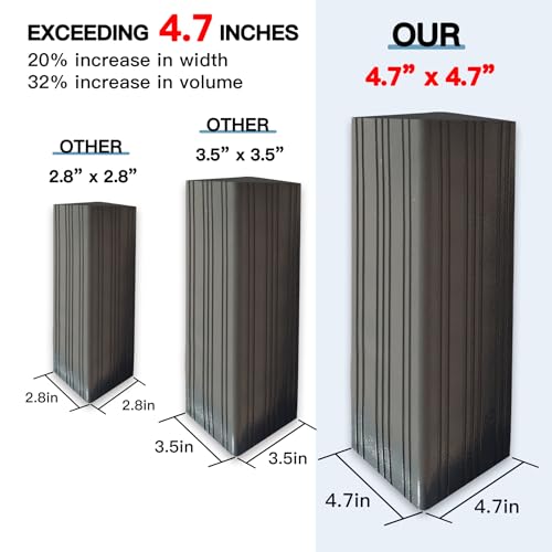 Domi 12'x16' Hardtop Gazebo Canopy,Outdoor Aluminum Gazebo with Galvanized Steel Double Roof,Permanent Gazebo with Drainage System,Curtain and Netting Included,Grey - Image 6