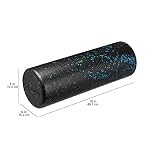 Amazon Basics High Density Foam Roller for Exercise and Recovery, 18 Inches, Blue Speckled - Image 5