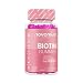 Produktbild Biotin Gummibärchen  10.000 mcg  Für 2 Monate  Vegan  Kaubare Haarvitamine  Nahrungsergänzungsmittel gegen Haarausfall und Dünner Werdendes Haar  Haarwachstum Beschleunigen  Von Novomins