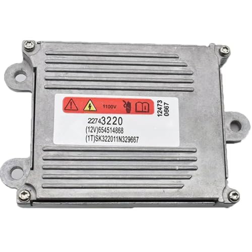 Balastro faro compatible con Buick LaCrosse D1S D1R 35W unidad de xenón original 22743220