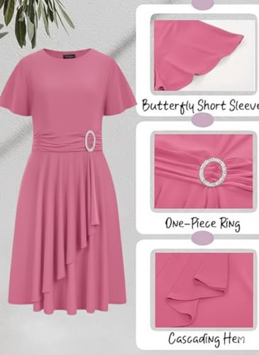 Image of TASHVIKA'S Women's Fit & Flare Midi Dress
