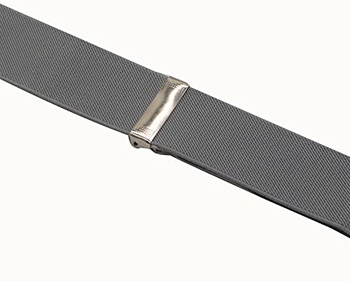 Image of Adjustable Elastic Suspenders for Men's and Women's with X Back Suspenders for Casual & Formal