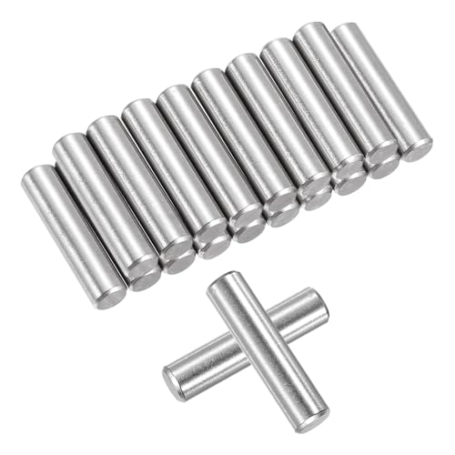 Goujons d'étagère 6x25mm en acier inoxydable pour fixer vos meubles