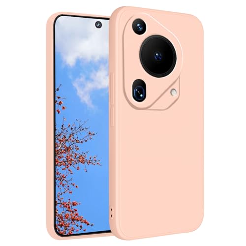 Yarxiawin Soft Silicone Phone Case for Huawei Pura 70 Ultra (Pink)