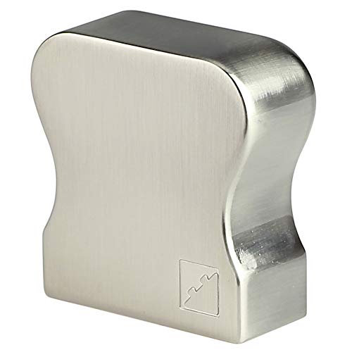 Brushed Nickel HR Profile Handrail End Cap - Pair