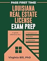 LOUISIANA REAL ESTATE LICENSE EXAM PREP B0DGDG5MT4 Book Cover