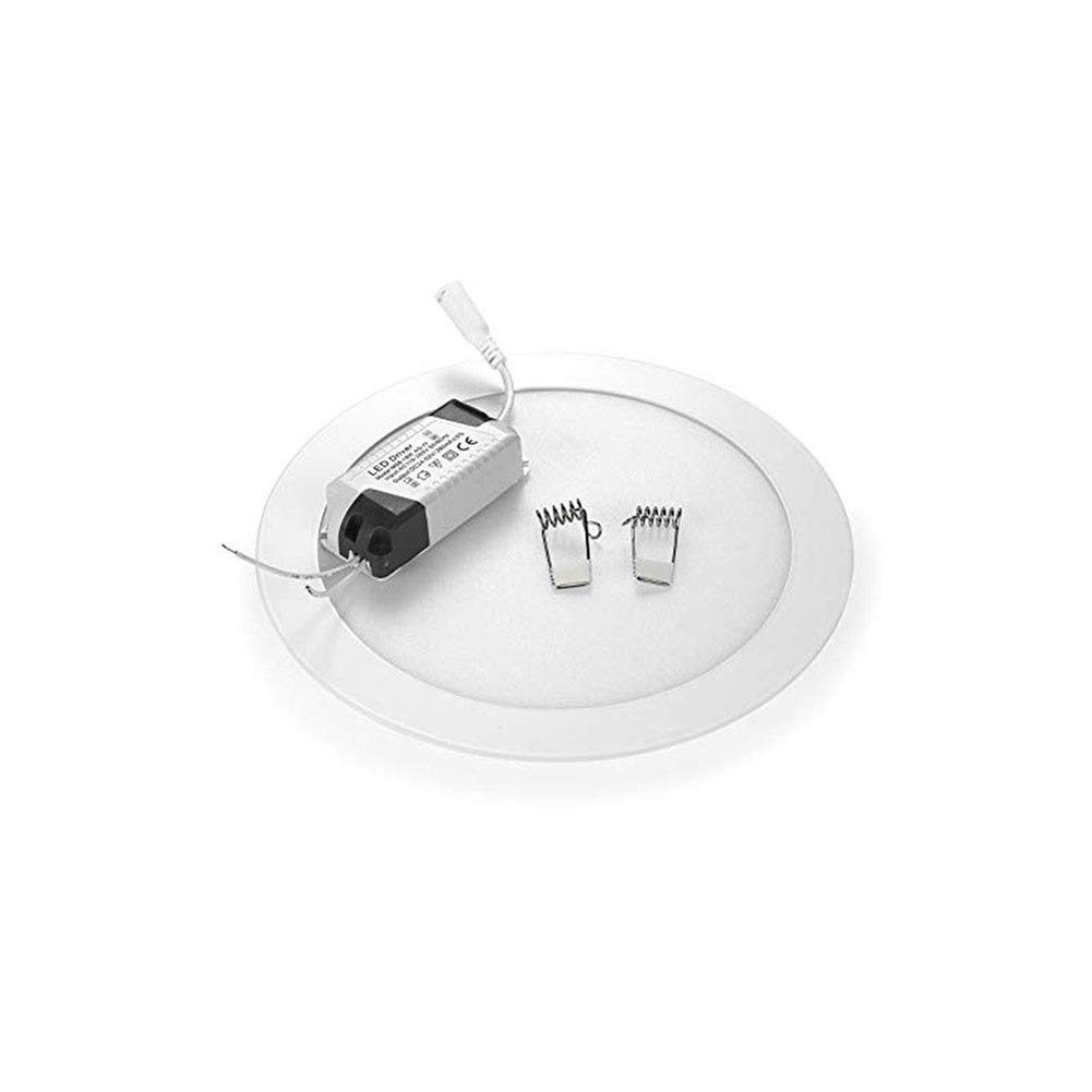 Focos empotrables LED con deflector no regulable Kit de reacondicionamiento empotrado Accesorio de iluminación Lámpara LED de techo 12W 960 Lm 3000K 4000K 6000K Lámpara brillante Clasificación húmeda,