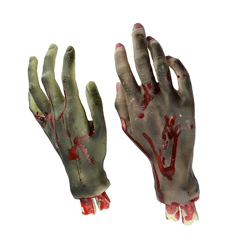 1 par de Adereços Protéticos de Halloween, Realistas e Vívidos, Perfeitos para Festas de Halloween e