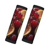 Fresh Oranges Kiwis - Fundas de neopreno para manijas de equipaje, protegen las asas de equipaje resistentes