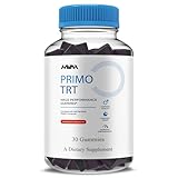 Primo TRT Maximum Strength Performance Gummies PrimoTRT Gummy Supplement, Prime TRT Maximum Strength Advanced Shiljait Vitamin Support Supplement, Primo TRT Premium Wellness Gomitas (1 Month Supply)