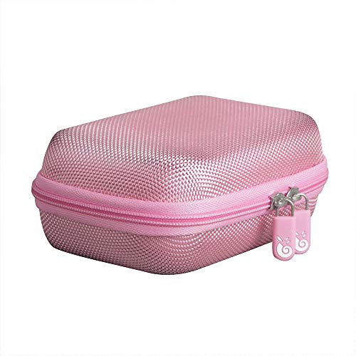 Hermitshell Hard Travel Case for JBL Go 3 / JBL Go 3 Eco Portable Bluetooth Speaker (Pink, Case for JBL GO 3)