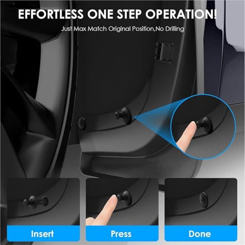 Guardabarros para Tesla Cybertruck de diseño especial que evitan salpicaduras 4