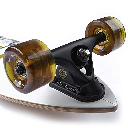 Arbor Collective Bamboo Collection Skateboard Bundled With Swell Skate Tool + Crate White Shark Sticker (Fish Bamboo) #TOP2