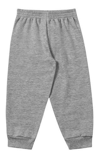 Calça Básica De Moletom Fakini Tamanho:10;Cor:Azul