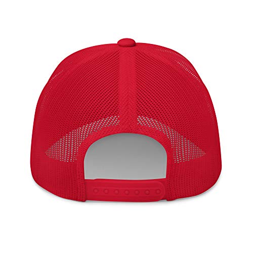 CreativeTees4You Make A Merkin Great Again America Trucker Cap Hat Adjustable Cotton Red