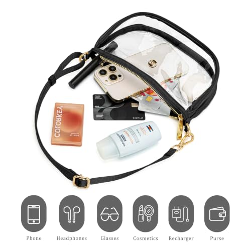 Image of Shoulder Bag for Women Handbags with Adjustable Strap Underarm Purse Mini Clutch Purses Trendy Crescent Bags 1L