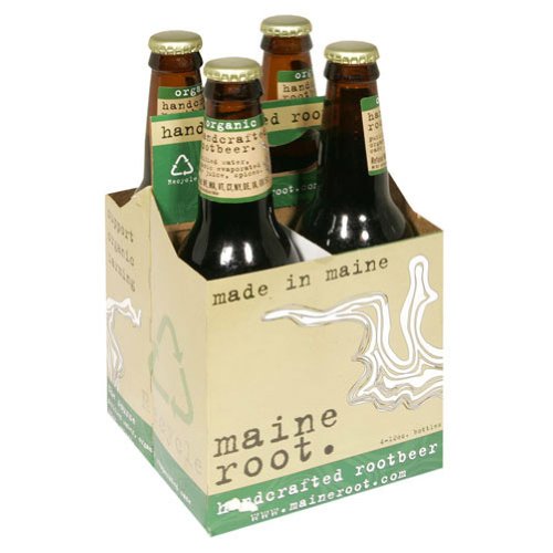 Maine Root Root Beer Soda, 12 Ounce - 24 per case.