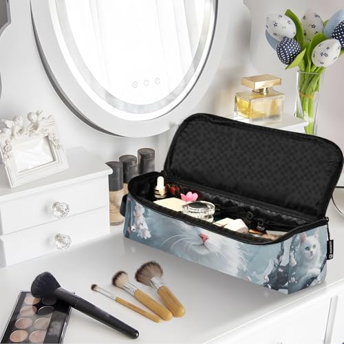 Bolsa de viaje para herramientas de cabello y tapete resistente al calor con cierre, gran capacidad, organizador para herramientas calientes como planchas, rizadores y estilizadores - Diseño 2 en 1 con tapete resistente al calor desmontable miniatura 7