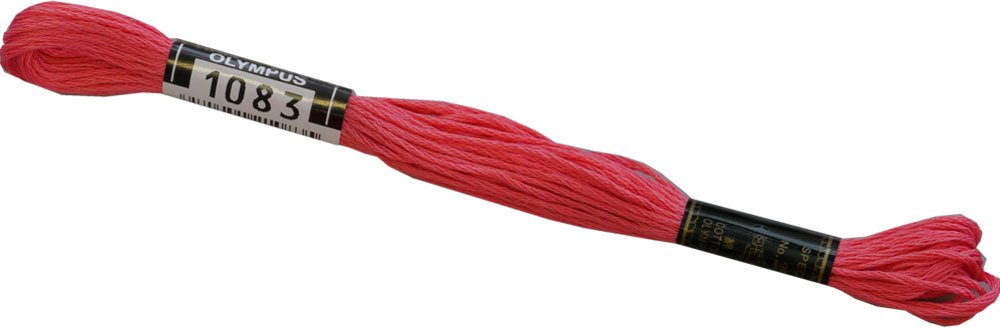 Fil à broder Orimupasu authentique du Japon en coton longue fibre