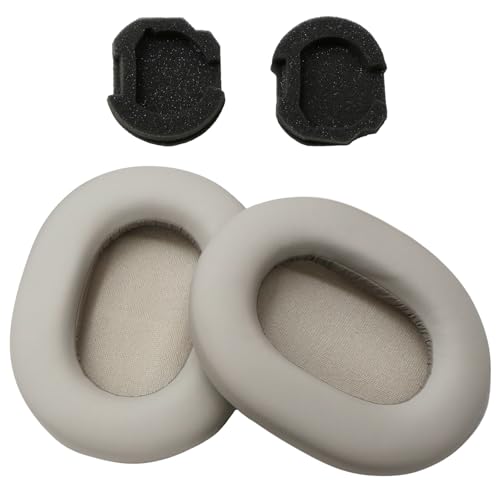 XM5 Replacement Earpads Compatible with WH-1000XM5, WH1000XM5 Headphones, Premium Apricot Protein Leather Cushions, Enhanced Noise Cancelling Memory Foam, Easy Install miniatura 1