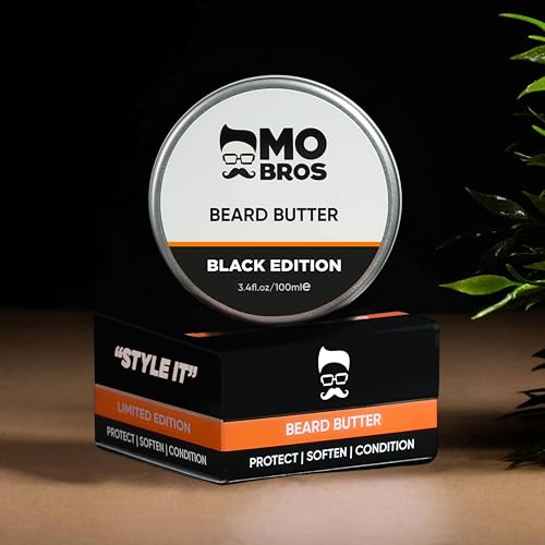 Beard Butter For Men 100ml - Black Edition. Cologne Inspired. Nourishing and Hydrating alternative to Beard Balm. Rich in Vitamins. Promotes Beard Growth. - Image 3