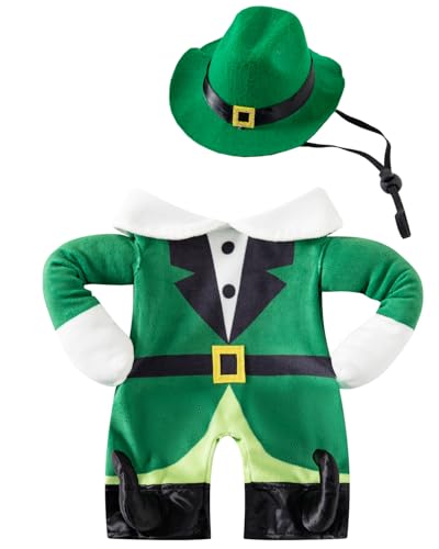 Disfraz para perro Leprechaun Día de San Patricio XL