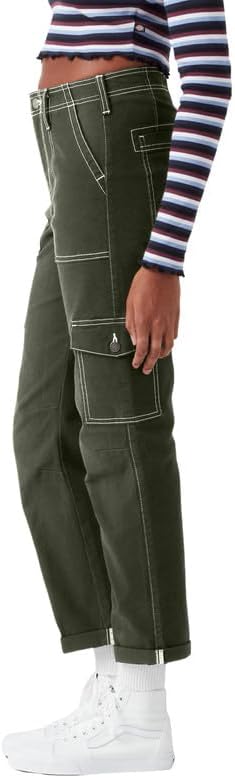 Dickies Women's Skinny Fit Cuffed Cargo Pants