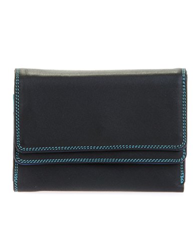 Preisvergleich Produktbild Mywalit - leder damen Geldbörse - double flap purse - 250-4 - Black pace