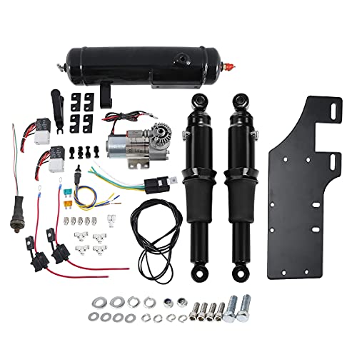 TCT-MOTORPARTS Adjustable Rear Air Ride Suspension Kit w/Air...