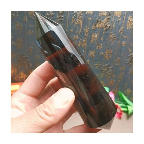 Cuarzo cristal biterminado de 140 mm con 24 facetas para regalar 5