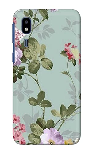 Image of Printed Hard Back Cover Case for Samsung Galaxy A2 Core Back Cover (Floral Painting) -702