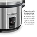 Proctor Silex Commercial 37560R Rice Cooker/Warmer, 60 Cups Cooked Rice Capacity, Nonstick Inner Pot, Hinged Lid, Stainless Steel Housing, Conforms to NSF