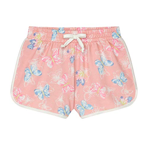 Btween Girls 4-Piece Active Performance Dolphin Shorts With Faux Drawstring, Sports Running Shorts For Kids #TOP3